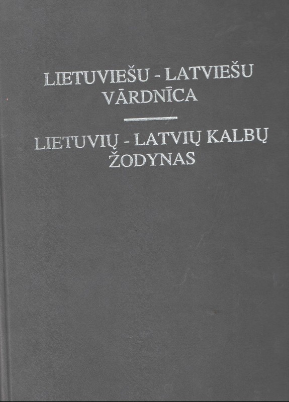 Lietuviesu-Latviesu Vardnica