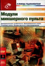 Модули микшерного пульта. (Modules de mixage)