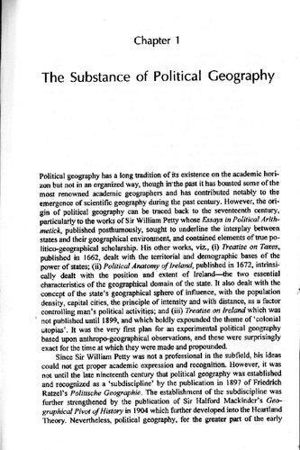 Political Geography