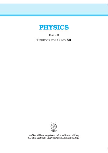 Physics Text Book Part - 2 for Class - 12 - 12090