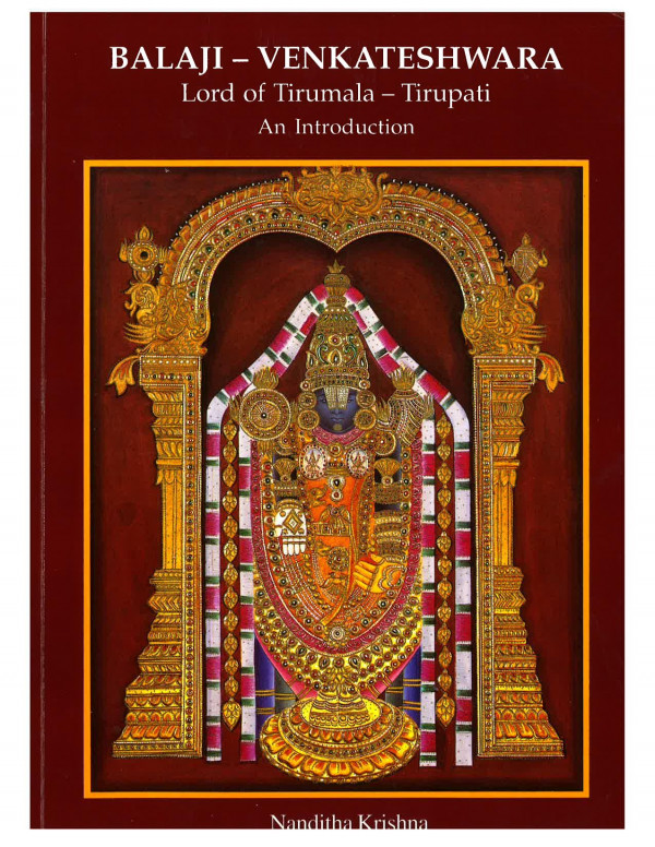 Balaji-Venkateshwara, Lord of Tirumala, Tirupati an Introduction