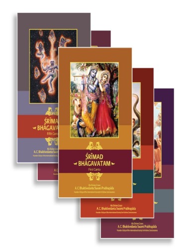 Srimad Bhagavatam Complete 12 Cantos (18 Vols. Set)- Bhagavat Purana