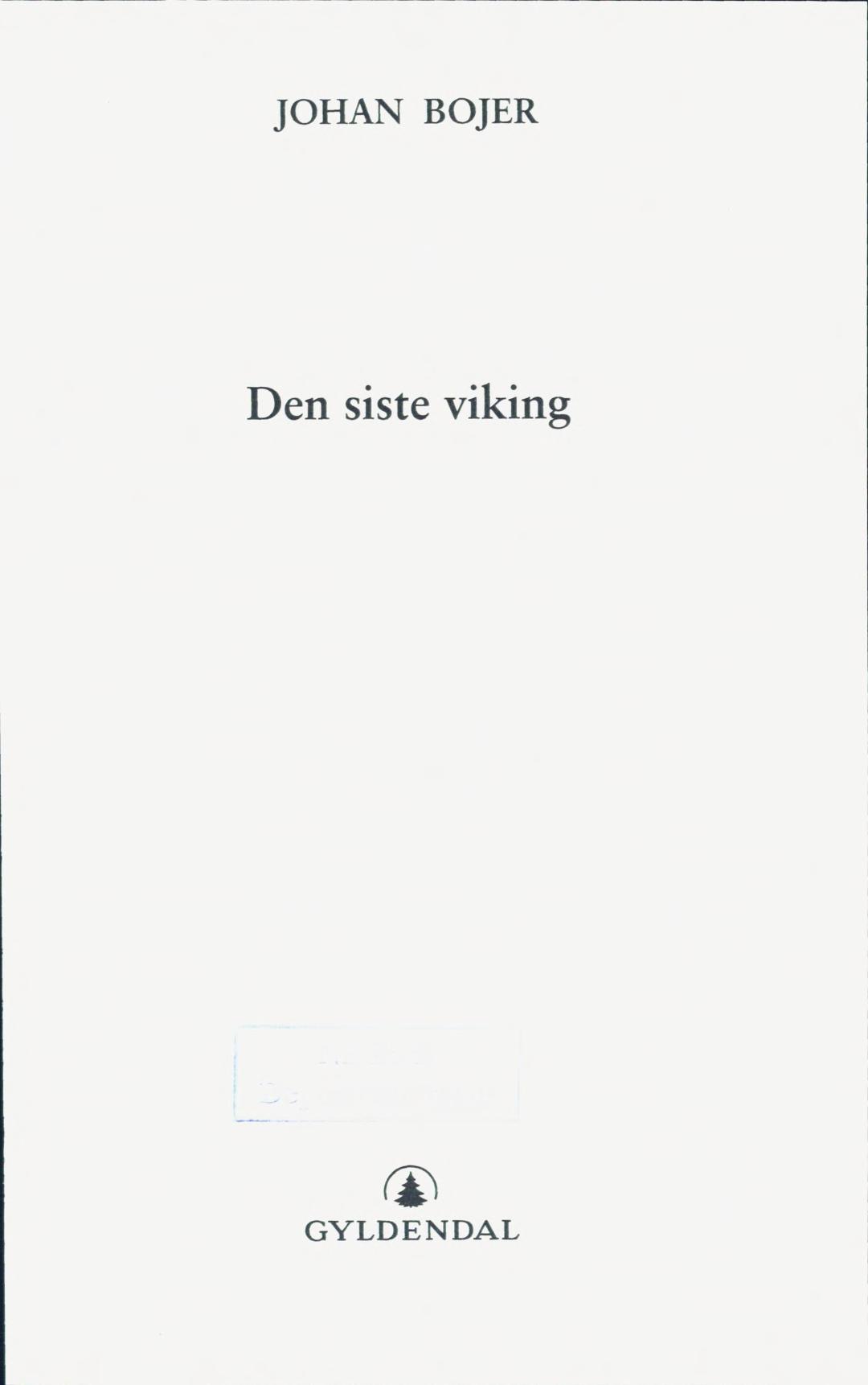 Den siste viking