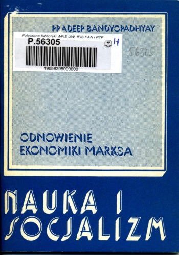 Odnowienie ekonomiki Marksa