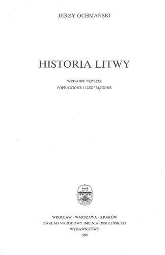 Historia Litwy