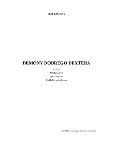 Demony dobrego Dextera