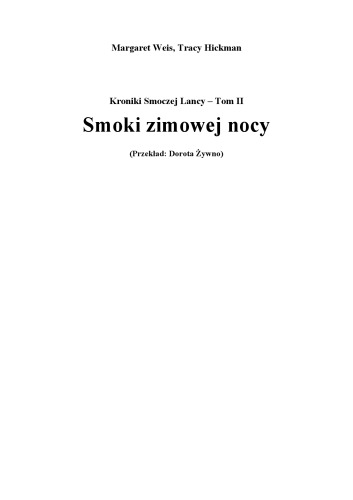 Smoki Zimowej Nocy