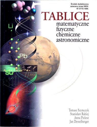 Tablice matematyczne, fizyczne, chemiczne, astronomiczne