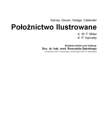 Położnictwo ilustrowane