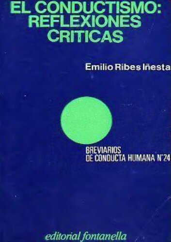 El conductismo : reflexiones críticas