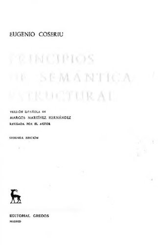 Principios de semántica estructural