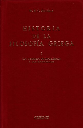 Historia de la filosofia griega