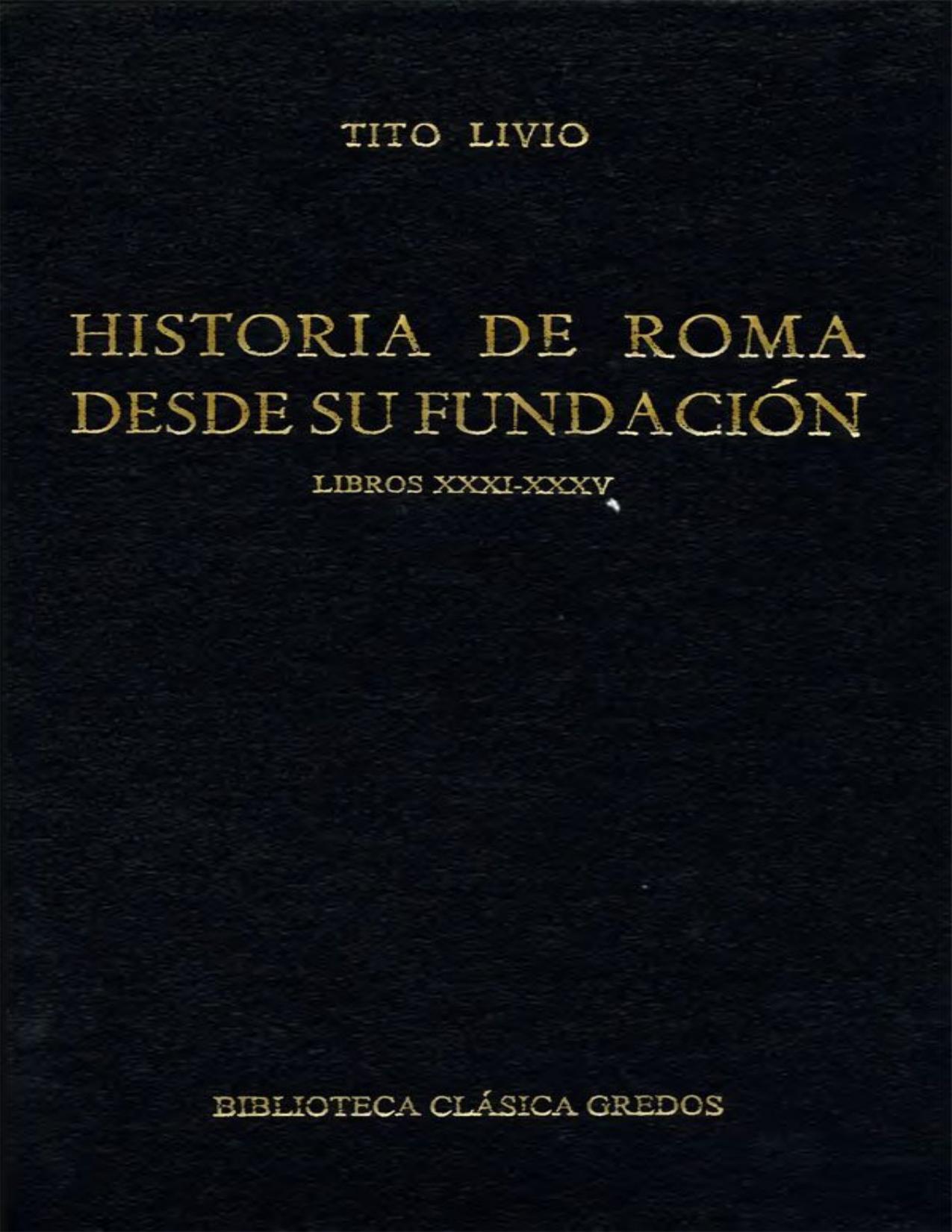 Historia de Roma desde su fundación