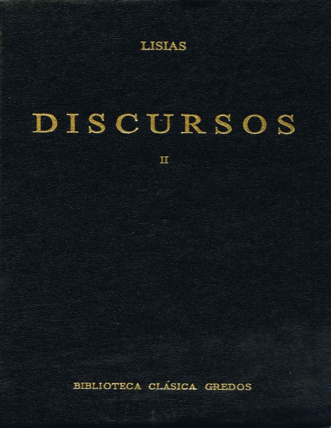 Discursos / Speeches