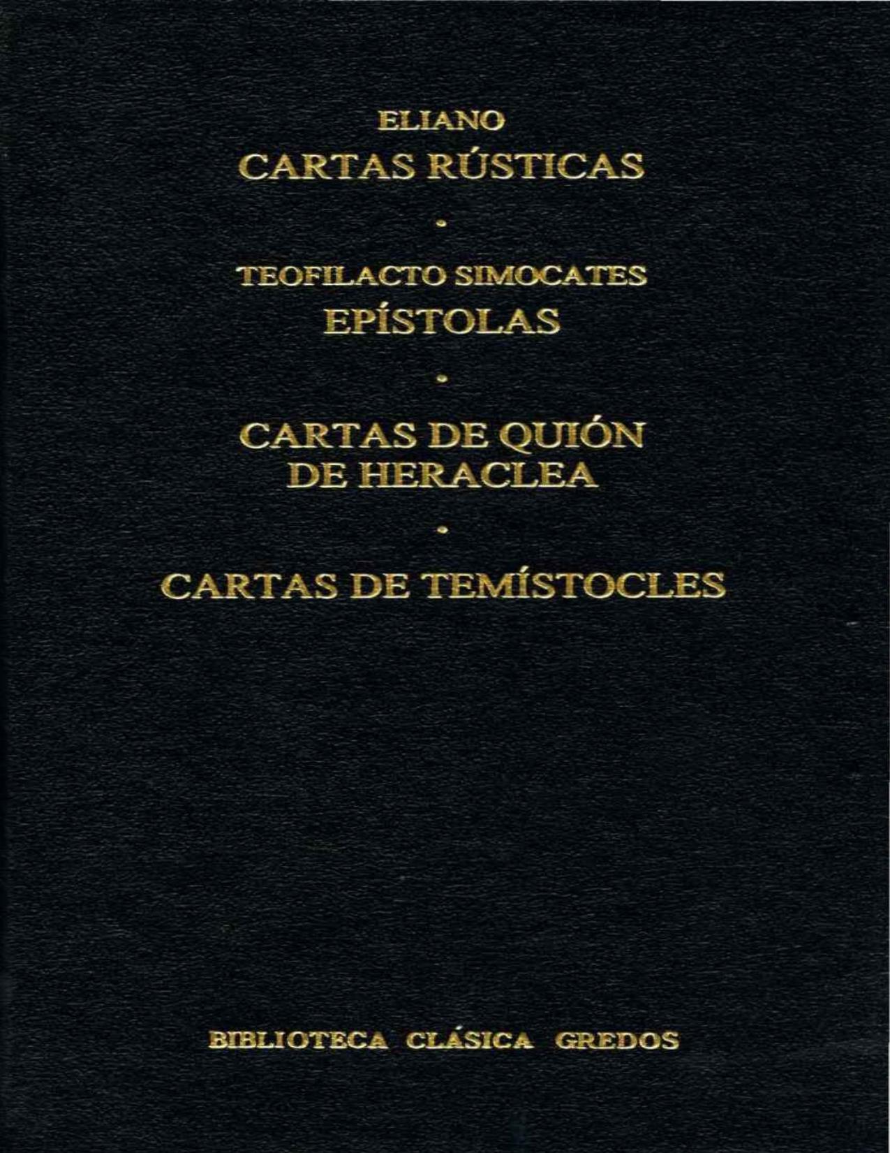 Cartas rústicas