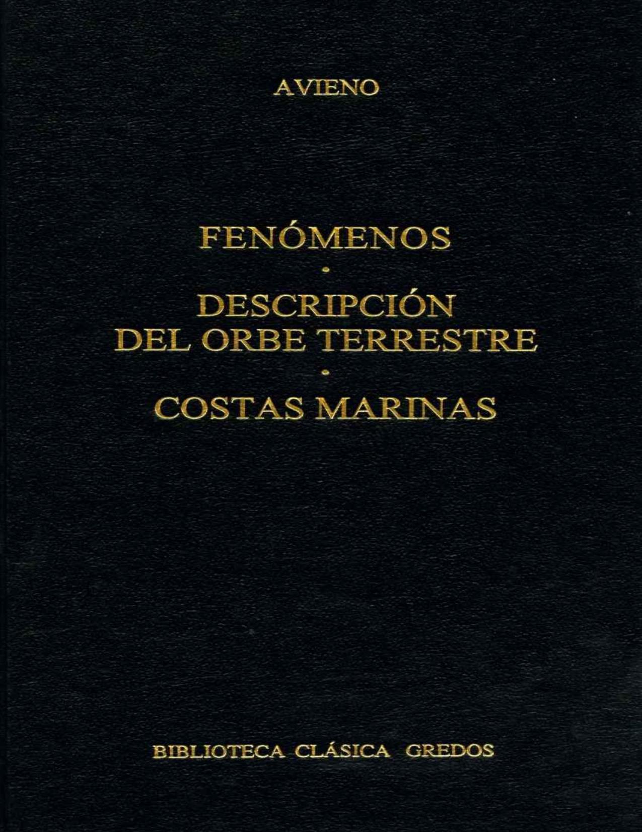 Fenómenos. : Descripción del obre terrestre [u.a.]