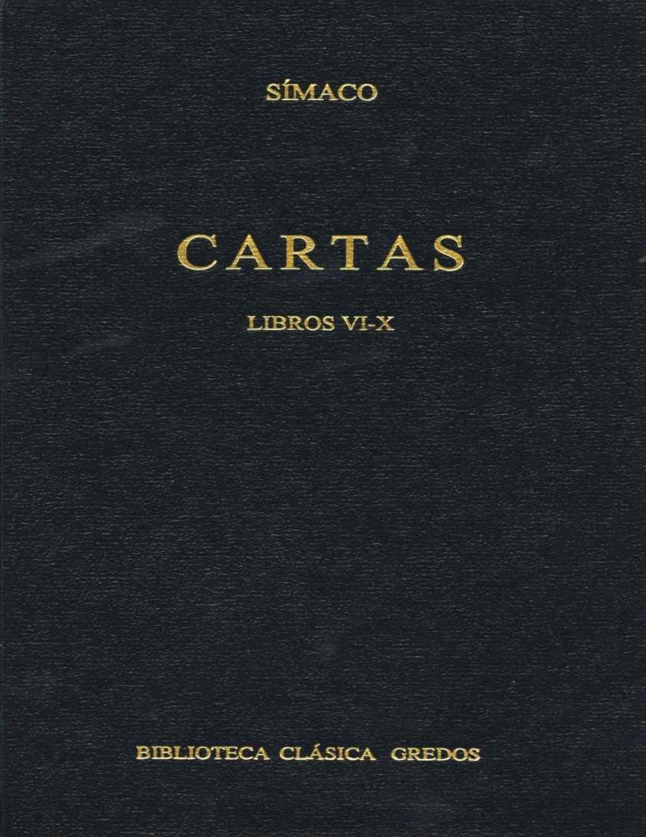 Cartas - Libros VI-X