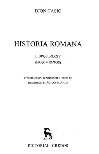 Historia Romana I - XXXV