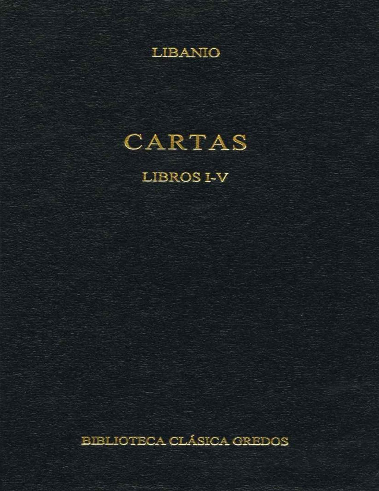 Cartas - Libros I - V