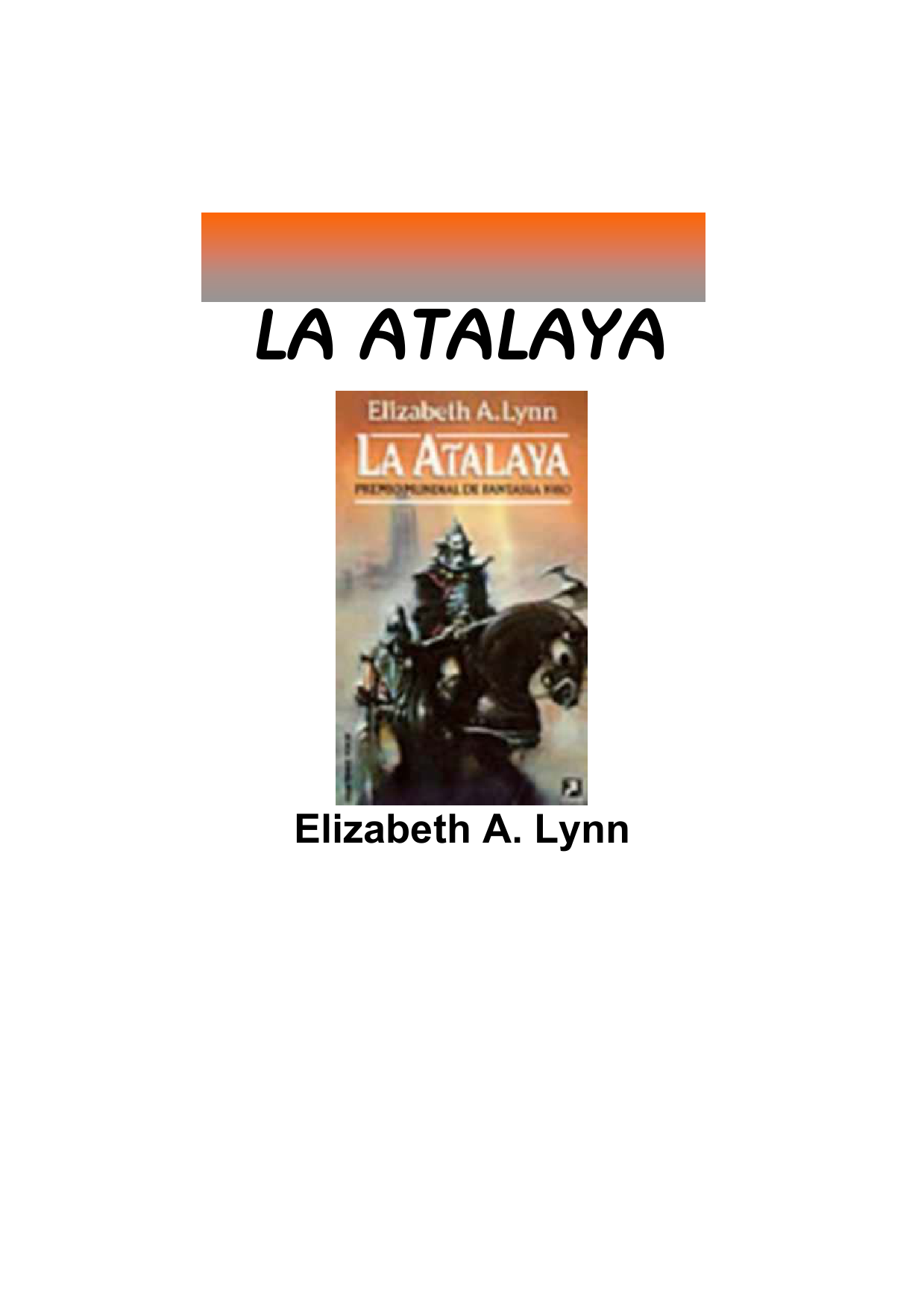 La atalaya