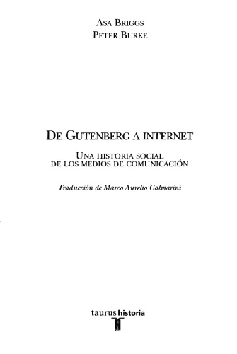 De Gutenberg a Internet 