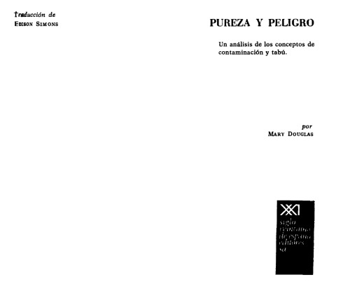 Pureza y peligro