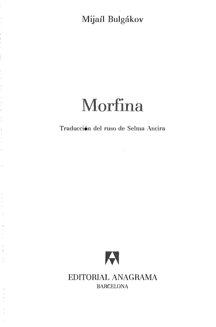 Morfina