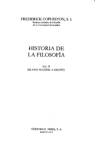 Historia de la Filosofía 2