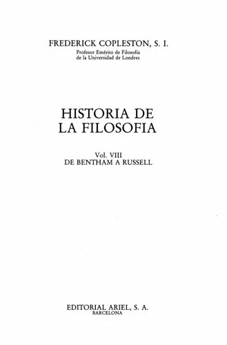 Historia de La Filosofia 8