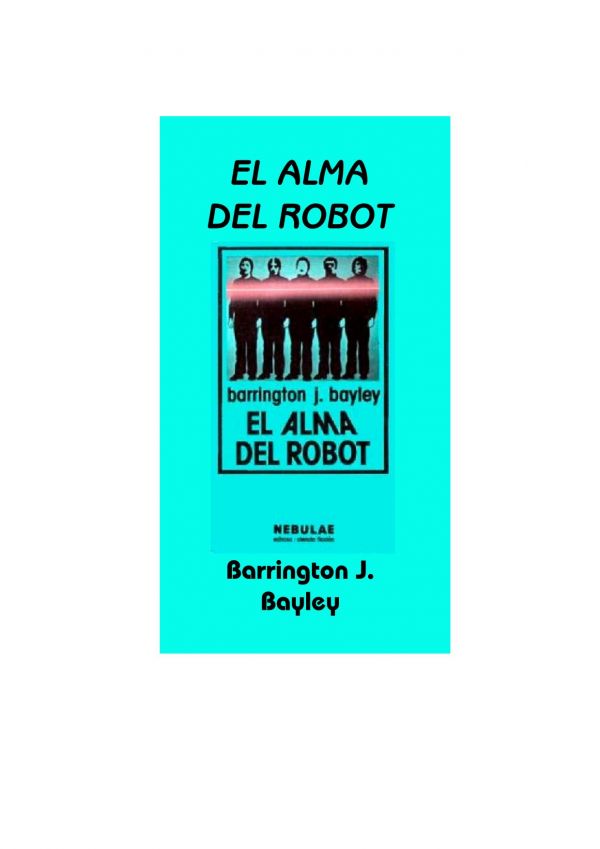 El alma del robot