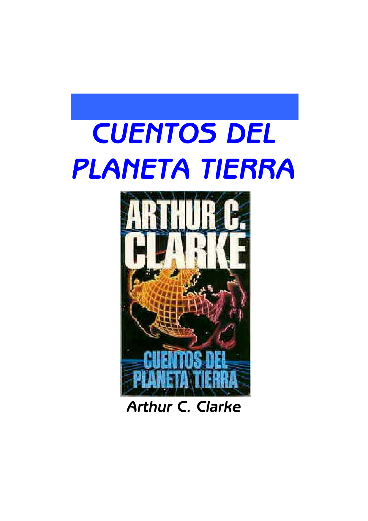 Cuentos del planeta Tierra