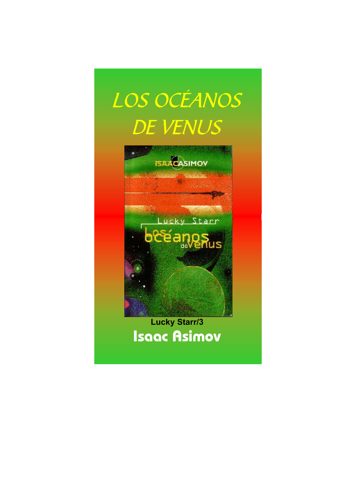 Lucky Starr y Los Oceanos de Venus