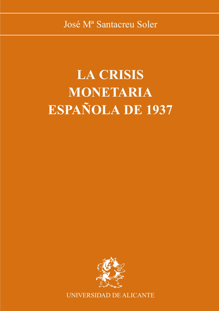 crisis monetaria española de 1937