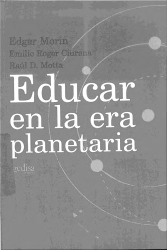 Educar En La Era Planetaria