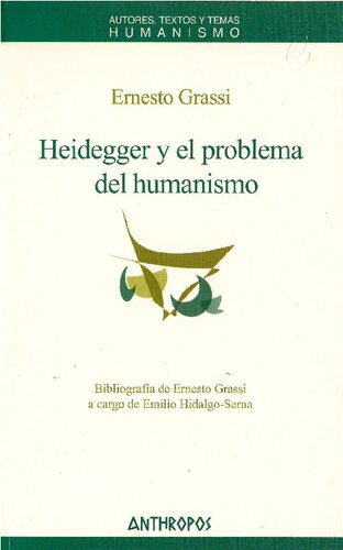 Heidegger y el problema del humanismo