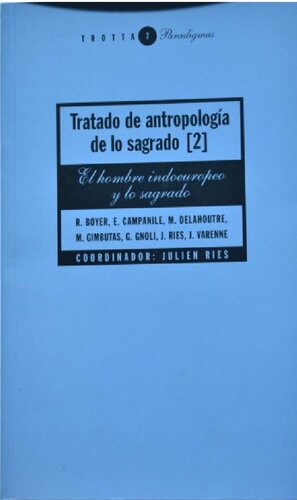 Tratado de antropología de lo sagrado