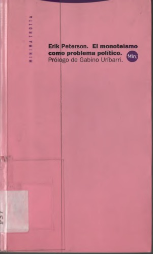 El monoteismo como problema politico