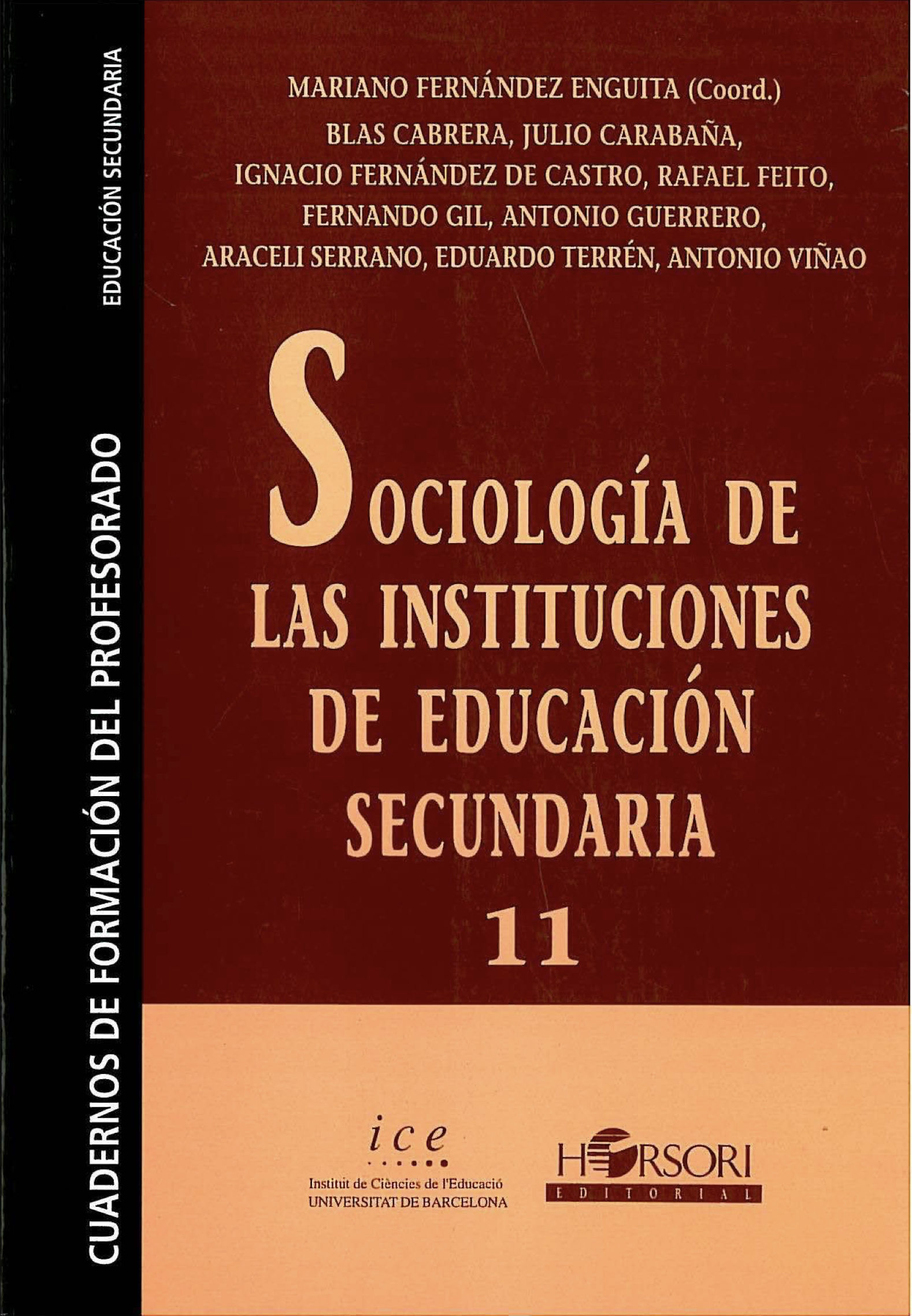 Sociología de las instituciones de educación secundaria