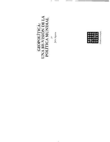 Geopolítica : una re-visión de la política mundial