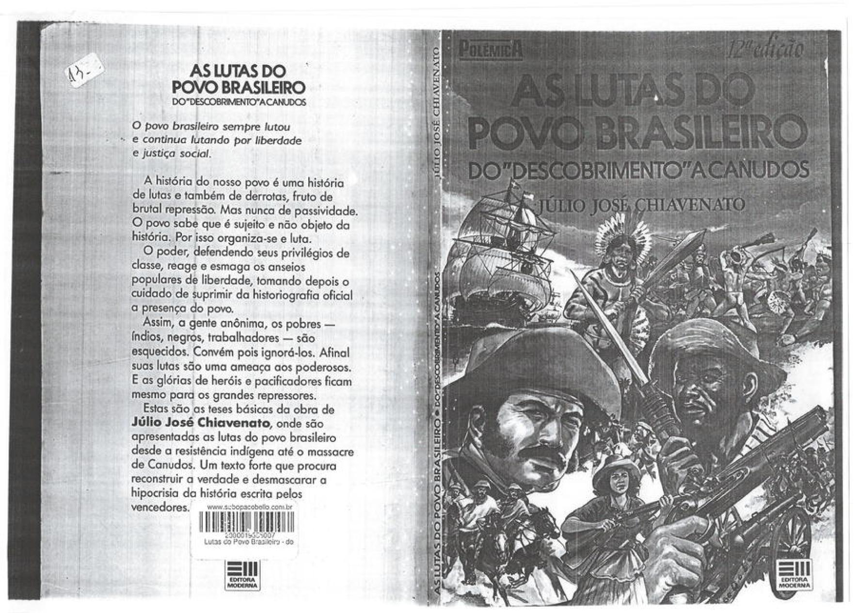 As lutas do povo brasileiro / do 'descobrimento' a Canudos