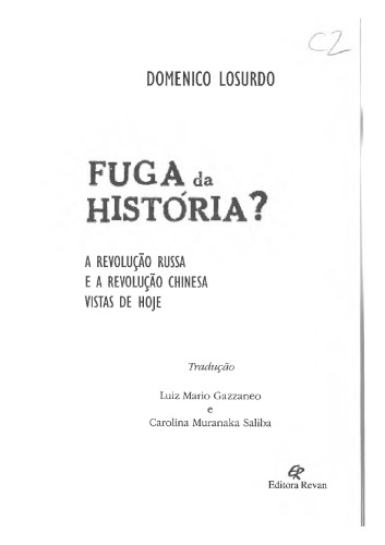 Fuga da história? 