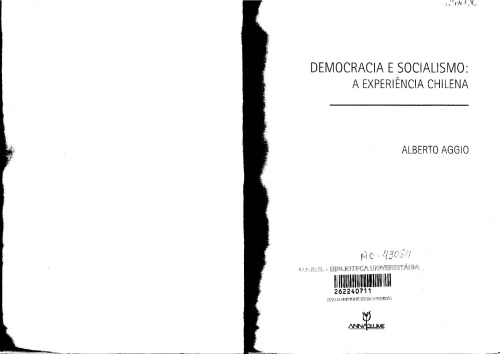 Democracia e socialismo : a experiência chilena