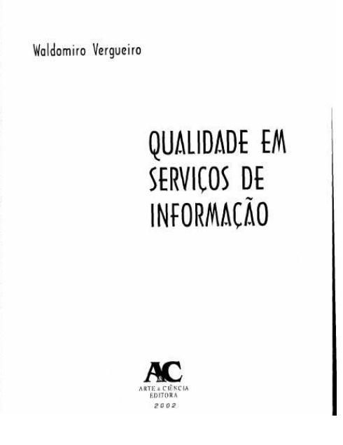 Qualidade em serviços de informação