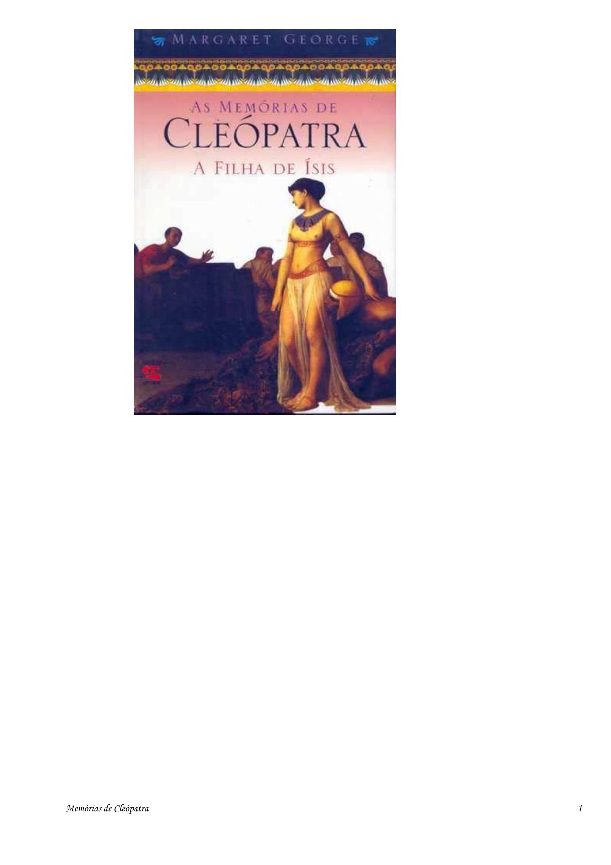 As Memorias De Cleopatra