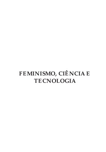 Feminismo, ciência e tecnologia