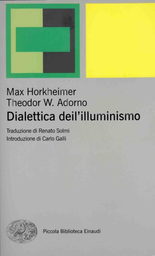 Dialettica dell'illuminismo