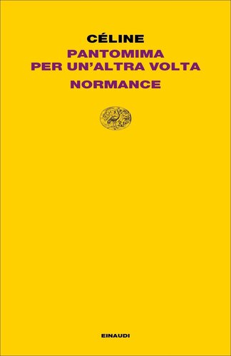 Pantomima per un'altra volta. Normance