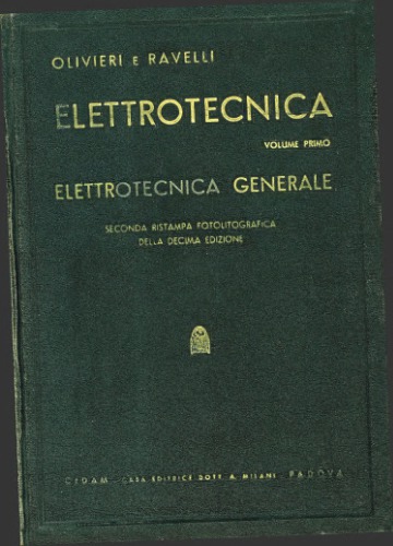 Elettrotecnica. 1, Elettrotecnica generale