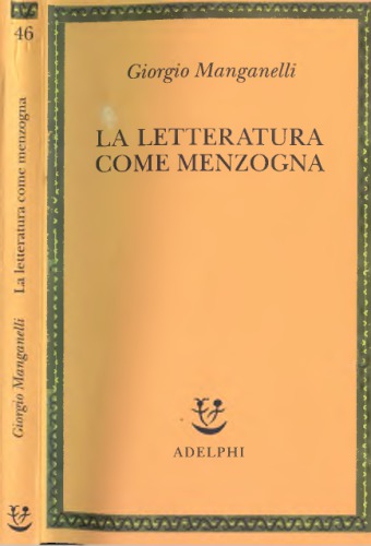 La letteratura come menzogna
