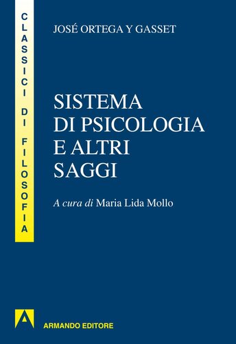 Sistema di psicologia e altri saggi